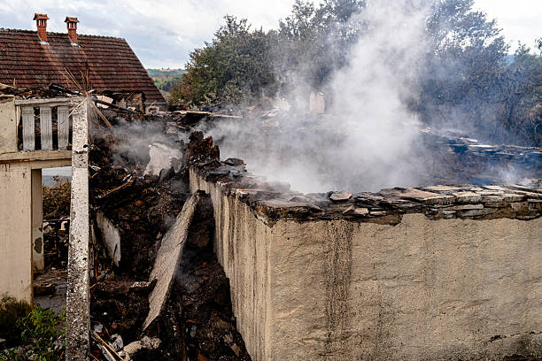 Professional Fire Damage Removal technician working in Pasadena, TX
